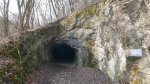 Tunel úzkokolejky v Prokopském údolí. 